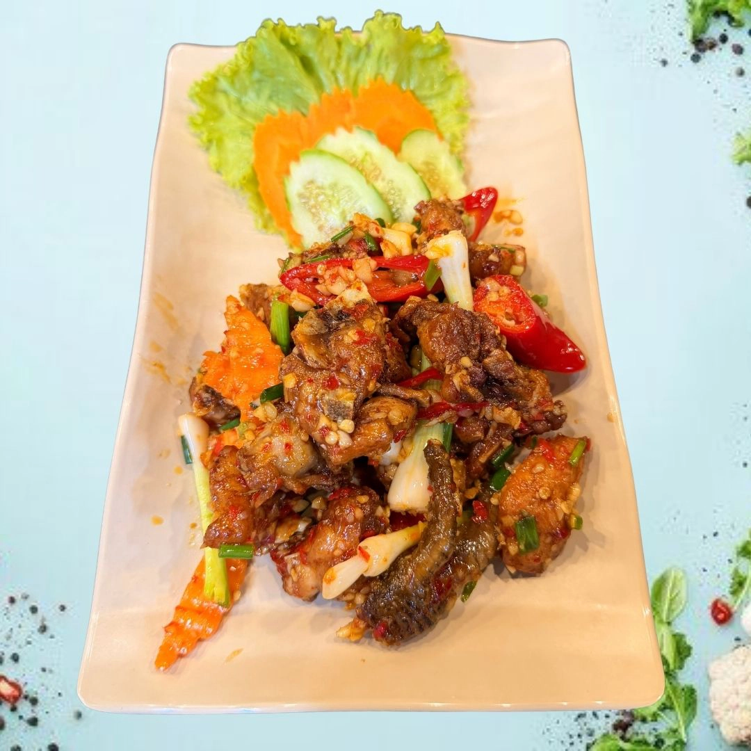 ជើងមាន់លីងអំបិលម្ទេស