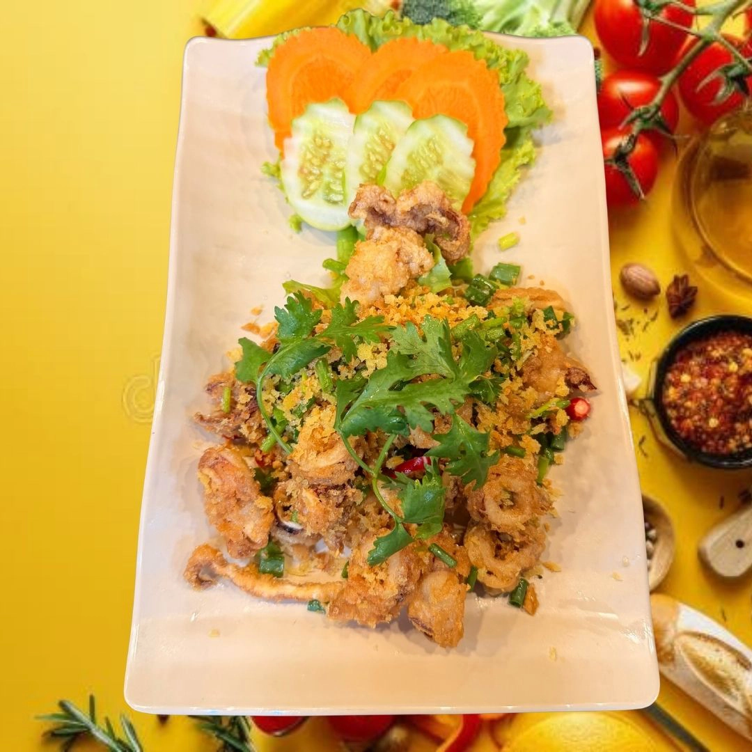 មឹកបំពងខ្ទឹមស
