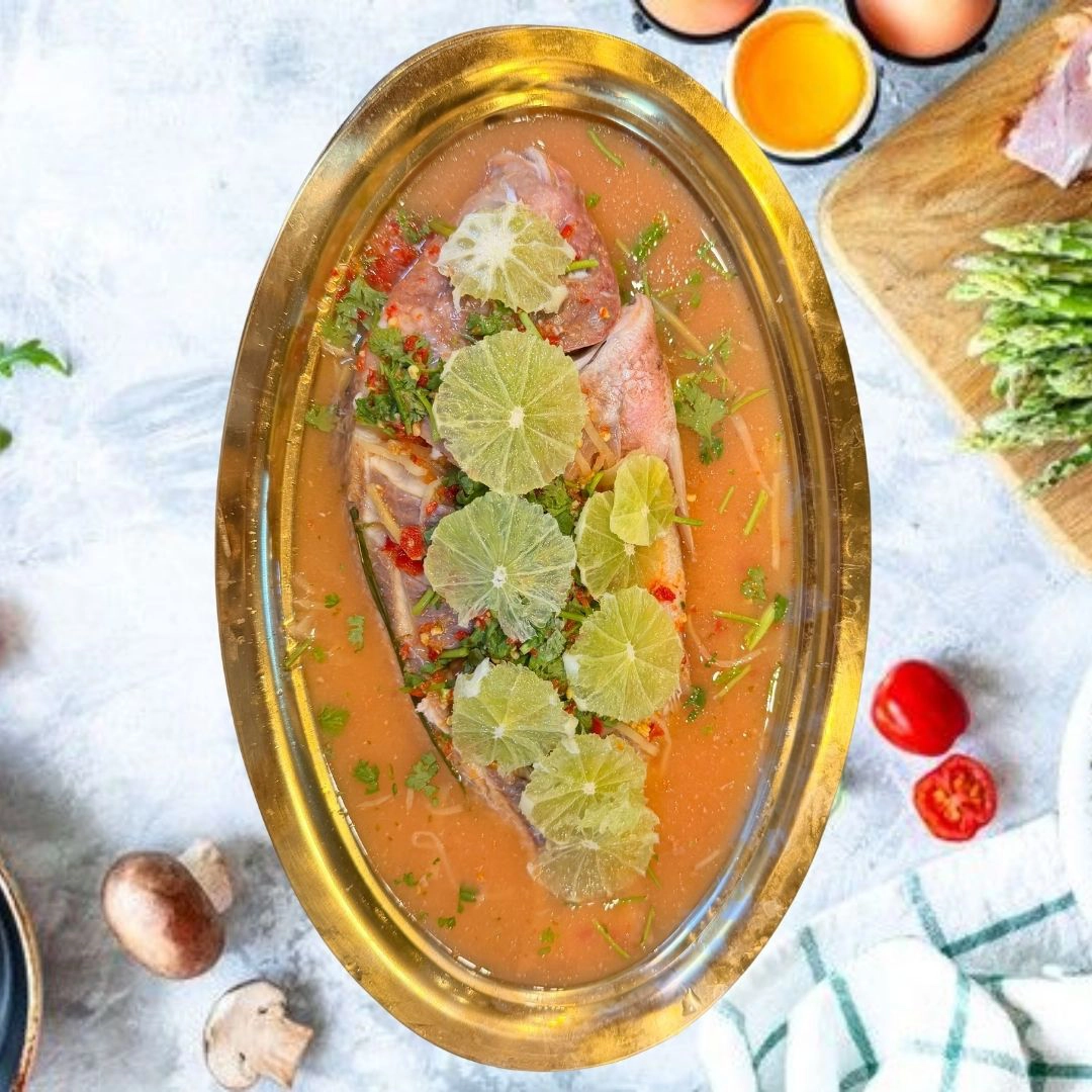 ត្រីក្រហមចំហ៊ុយក្រូចឆ្មារ