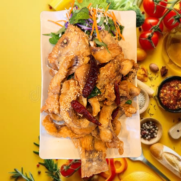 ត្រីក្រហមបំពងបុរាណ